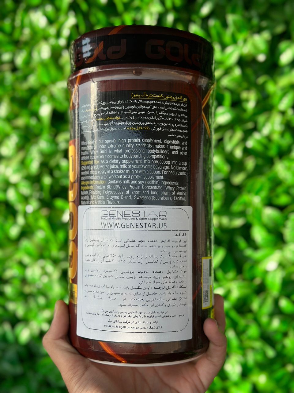 پروتئین وی گلد ژن استار با طعم وانیل 908 گرم - Image 3